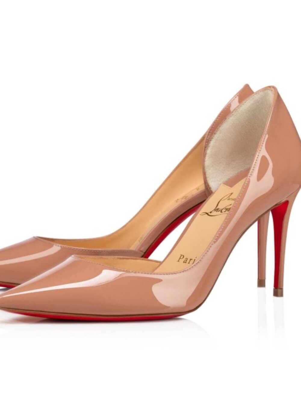 Christian Louboutin Iriza Heels - Women Size 11 - Blush